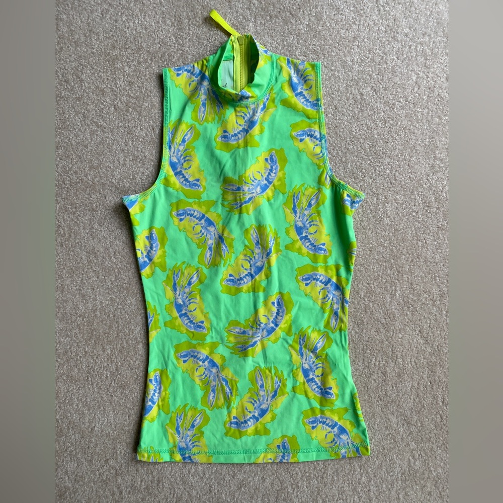 J. Crew Rock Lobster Rash Guard Size XXS  NWOT